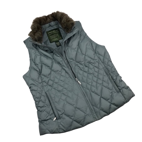 Eddie Bauer Premium Goose Down Vest - Picture 4 of 8